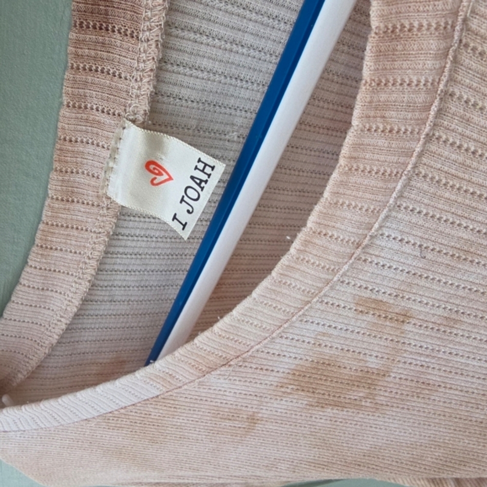 Women's Cream Crop Top